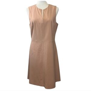 theory Miyani Sleeveless Dress In Cameo Color, Size 12